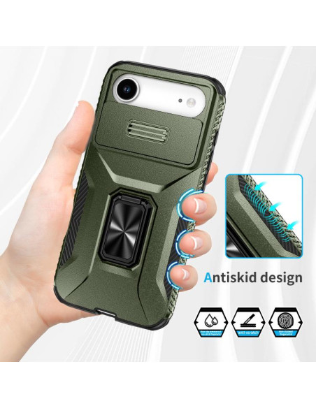 Cover iPhone Air Mimetico Ring Holder Pine Verde | Melacompro