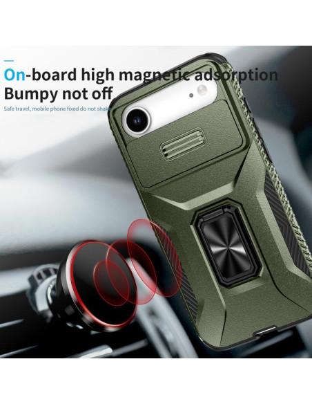 Cover iPhone Air Mimetico Ring Holder Pine Verde | Melacompro