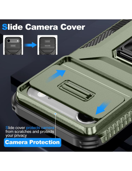 Cover iPhone Air Mimetico Ring Holder Pine Verde | Melacompro