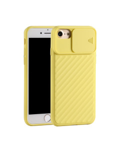 Cover iPhone SE 2020 TPU Mostro Marrone Giallo | Melacompro