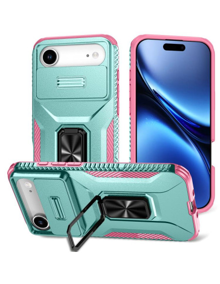 Cover iPhone Air Mimetico Ring Holder Verde | Melacompro