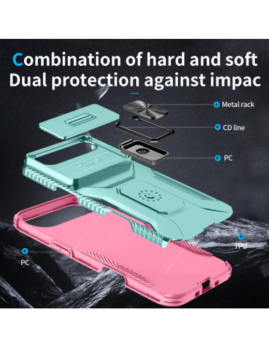 Cover iPhone Air Mimetico Ring Holder Verde | Melacompro