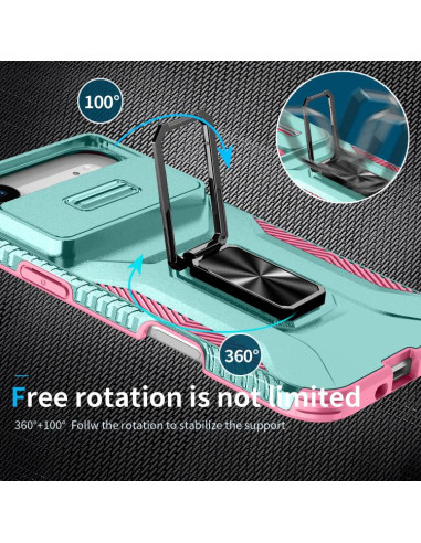 Cover iPhone Air Mimetico Ring Holder Verde | Melacompro