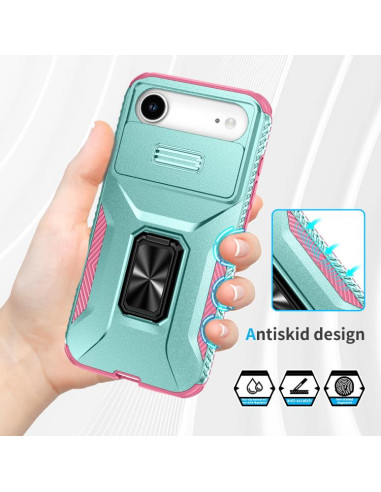 Cover iPhone Air Mimetico Ring Holder Verde | Melacompro