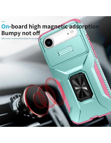 Cover iPhone Air Mimetico Ring Holder Verde | Melacompro