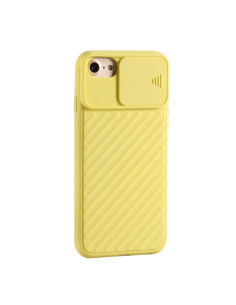Cover iPhone SE 2020 TPU Mostro Marrone Giallo | Melacompro 2