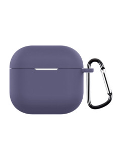 Cover AirPods 4 Silicone Nero Lavanda Grigio | Melacompro