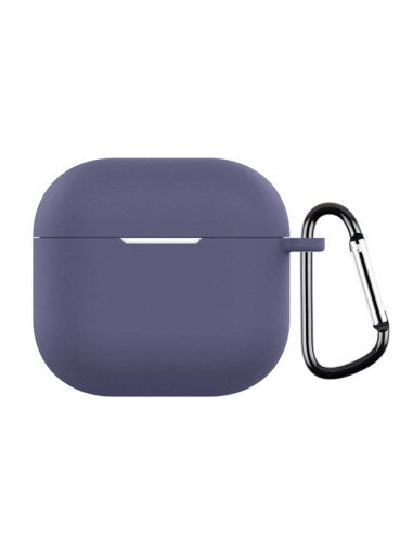 Cover AirPods 4 Silicone Nero Lavanda Grigio | Melacompro