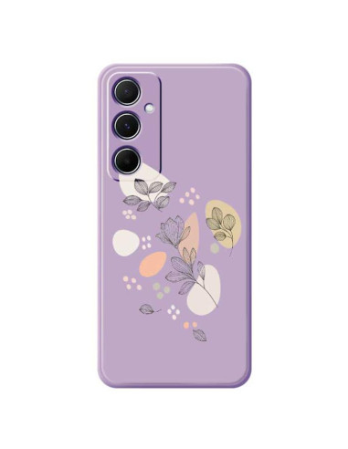 Cover Poco X6 F TPU Bianca Minimalista Viola | Melacompro