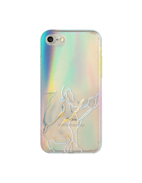 Cover iPhone SE 2020 TPU Antiurto Nero Grigio | Melacompro