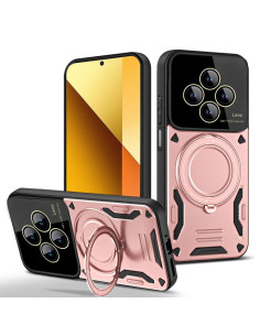 Cover Redmi 14C MagSafe Oro Rosa con Finestra Rose Oro