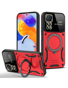 Cover Redmi Note 11 Pro Global MagSafe Nero Rosso