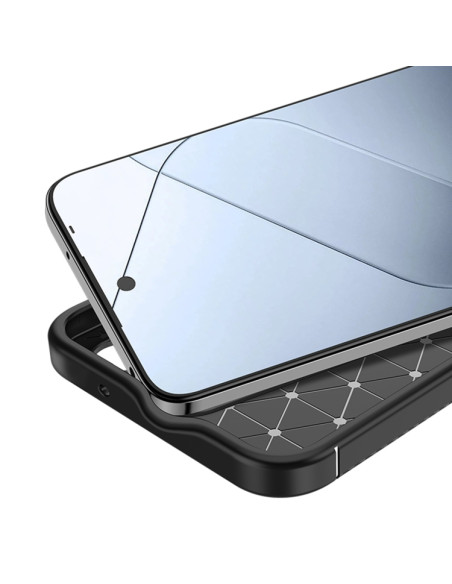 Cover Redmi 13 4G TPU Fibra di Carbonio Nero | Melacompro
