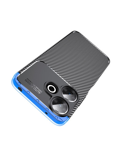 Cover Redmi 13 4G TPU Fibra di Carbonio Nero | Melacompro