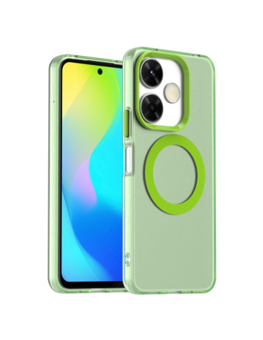 Cover Redmi 13 5G MagSafe PC TPU Verde | Melacompro