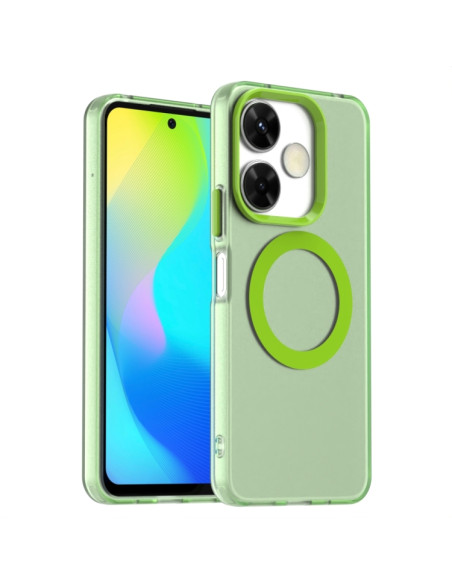 Cover Redmi 13 5G MagSafe PC TPU Verde | Melacompro
