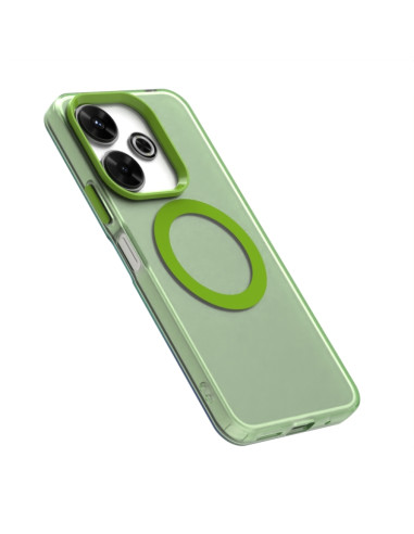 Cover Redmi 13 5G MagSafe PC TPU Verde | Melacompro