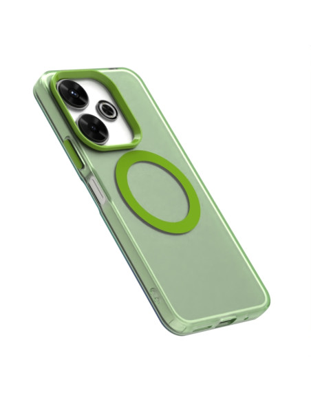 Cover Redmi 13 5G MagSafe PC TPU Verde | Melacompro