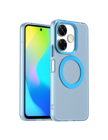 Cover Redmi 13 5G MagSafe PC TPU Blu | Melacompro