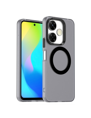 Cover Redmi 13 5G MagSafe PC TPU Nero | Melacompro