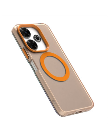 Cover Redmi 13 5G MagSafe PC TPU Arancione | Melacompro
