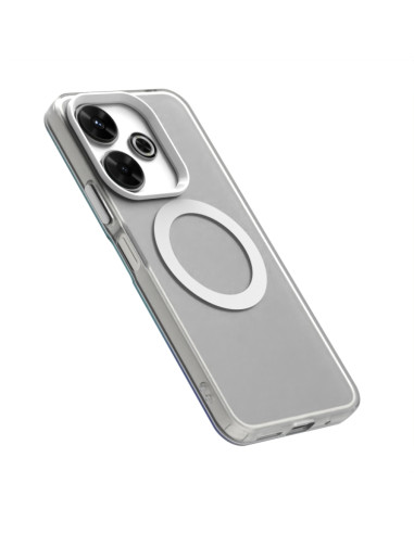 Cover Redmi 13 5G MagSafe PC TPU Bianco | Melacompro