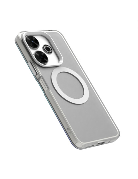 Cover Redmi 13 5G MagSafe PC TPU Bianco | Melacompro