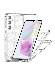 Cover Galaxy A35 5G Acrilico Fiocco Neve Trasparente | Melacompro 2