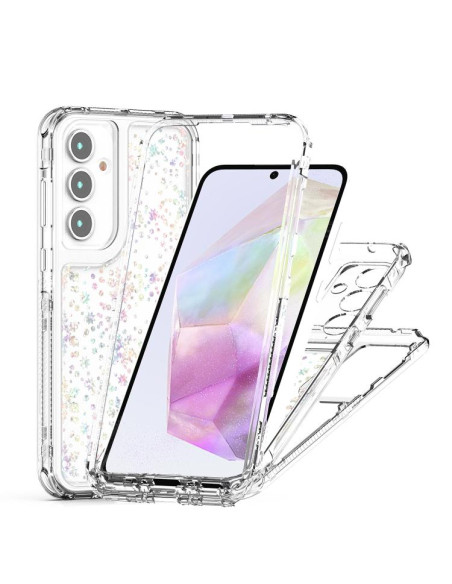 Cover Galaxy A35 5G Acrilico Fiocco Neve Trasparente | Melacompro