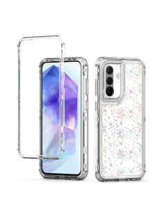 Cover Galaxy A36 5G Acrilico Trasparente Fiocchi di Neve