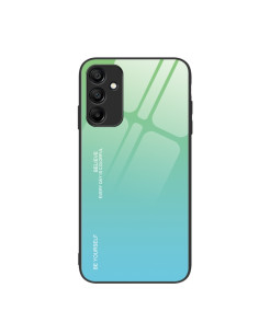 Cover Galaxy A15 4G TPU con Doppia Fibbia e Slot Carte Verde