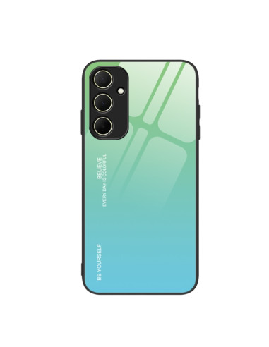 Cover Galaxy A35 5G TPU Blu Verde | Melacompro