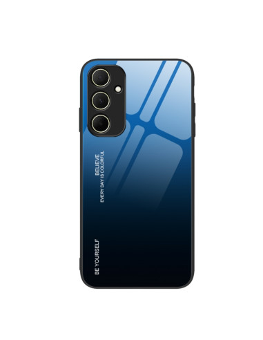 Cover Galaxy A55 5G Blu Magnetica Nero | Melacompro