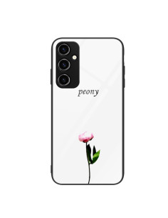 Cover Galaxy A14 5G Fiori Disegnati con Cinturino Colorful