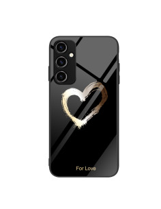 Cover Galaxy A14 5G Painted Glass Cuore Multicolore Colorful