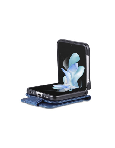 Cover Galaxy Z Flip5 Pelle Magnetica Rosso