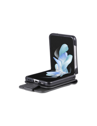 Cover Galaxy Z Flip5 Pelle Magnetica Rosso