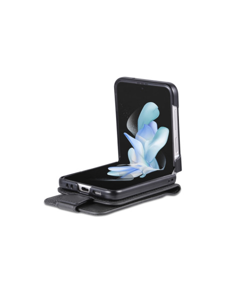 Cover Galaxy Z Flip5 Pelle Magnetica Rosso