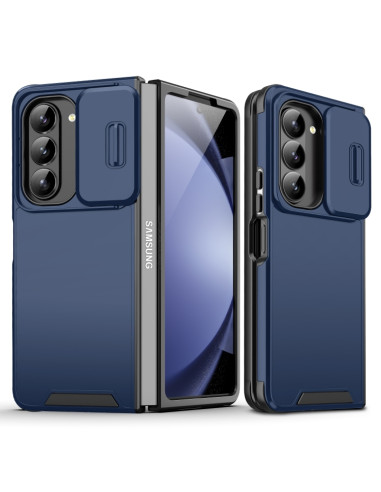 Cover Galaxy Z Fold5 TPU PC Nero Blu | Melacompro