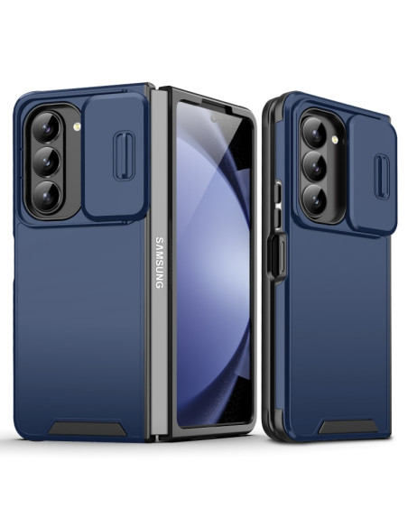 Cover Galaxy Z Fold5 TPU PC Nero Blu | Melacompro