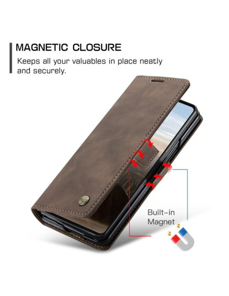 Cover Galaxy Z Fold7 Pelle Marrone Coffee | Melacompro