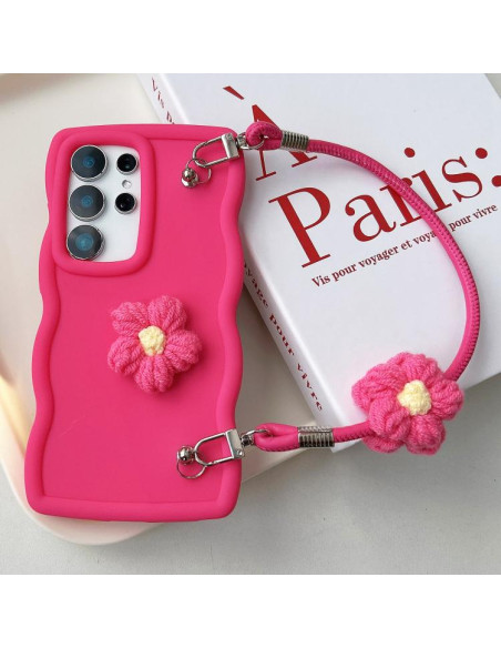 Cover Galaxy S25 Ultra 5G TPU Rosa Rose | Melacompro