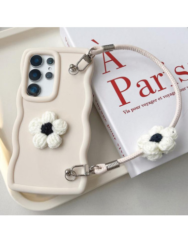 Cover Galaxy S25 Ultra 5G TPU Rosa Bianco | Melacompro