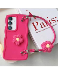 Cover Galaxy A16 TPU Floreale Rosa Rose | Melacompro