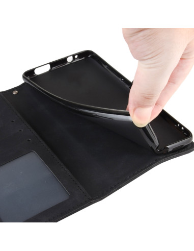 Cover Galaxy S20 FE Portafoglio Pelle Blu | Melacompro