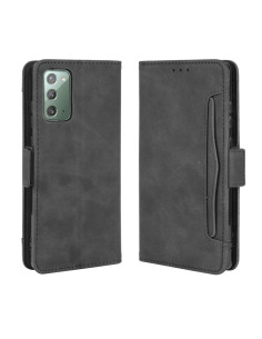 Cover Galaxy S20 FE Portafoglio Pelle Nero