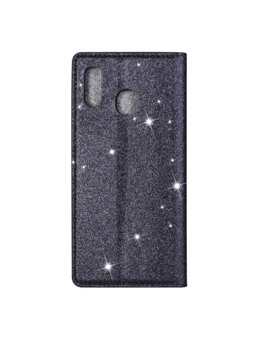 Cover Galaxy A20e Pelle PU Glitterata | Melacompro