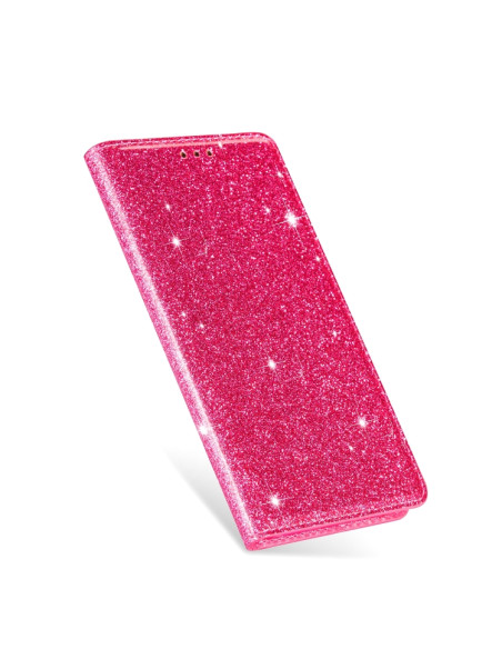 Cover Galaxy A20e Pelle PU Glitterata | Melacompro