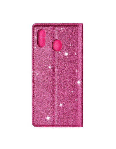 Cover Galaxy A20e Pelle PU Glitterata | Melacompro