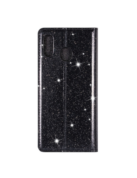 Cover Galaxy A20e Pelle PU Glitterata | Melacompro